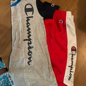 Boys Champion Shorts & T-Shirt!